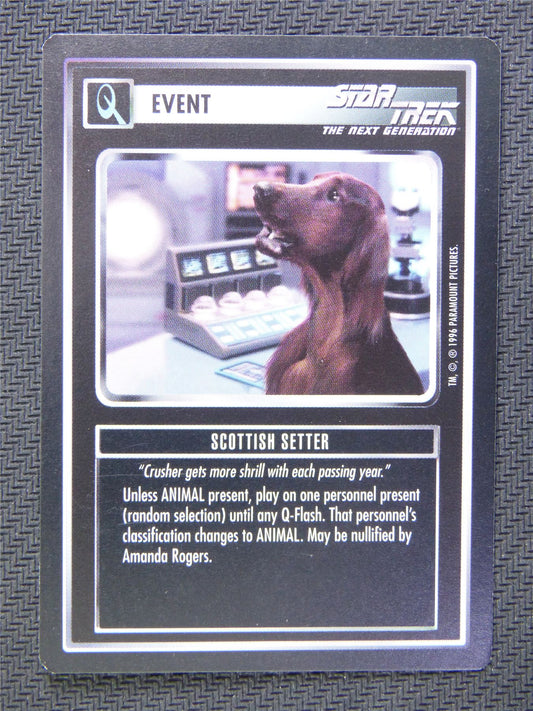 Event Scottish Setter - Star Trek CCG Next Gen #560