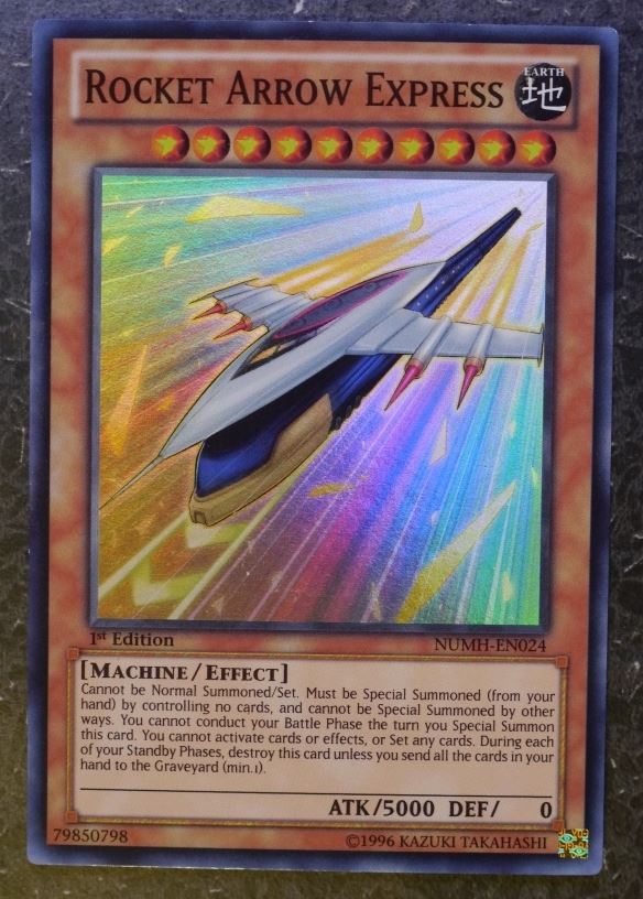 Yugioh Cards: ROCKET ARROW EXPRESS NUMH  SUPER RARE # 2I79