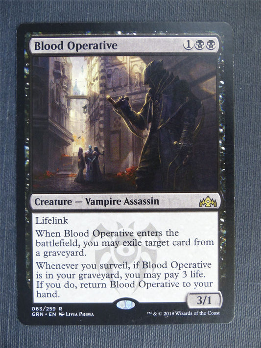 Blood Operative - Mtg Magic Cards #2KR