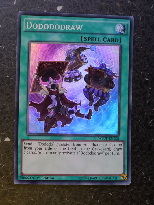 Yugioh Cards: DODODODRAW WSUP SUPER RARE # 3J81