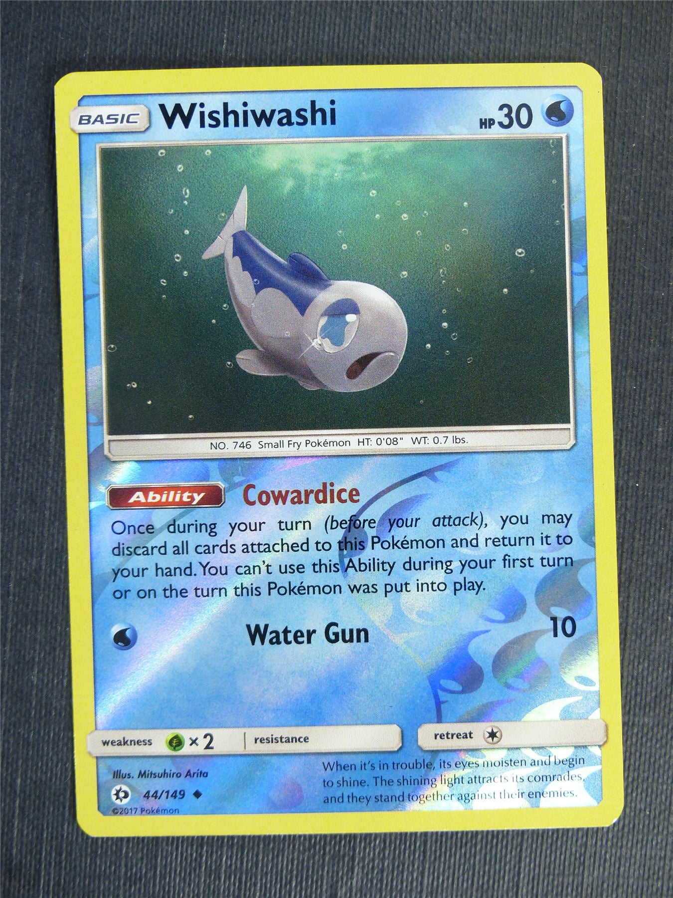 Wishiwashi 44/149 Reverse Holo - Pokemon Cards #2EE