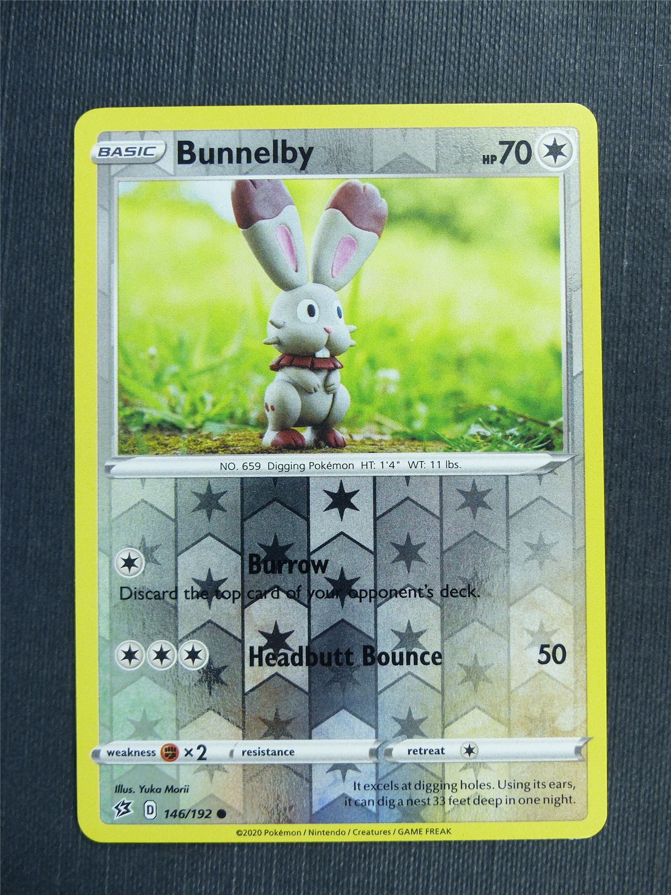 Bunnelby 146/192  Holo - RCL - Pokemon Card #3JO