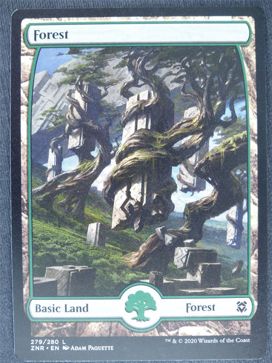 Forest 279/280 Full Art Mint - Mtg Magic Cards #2B
