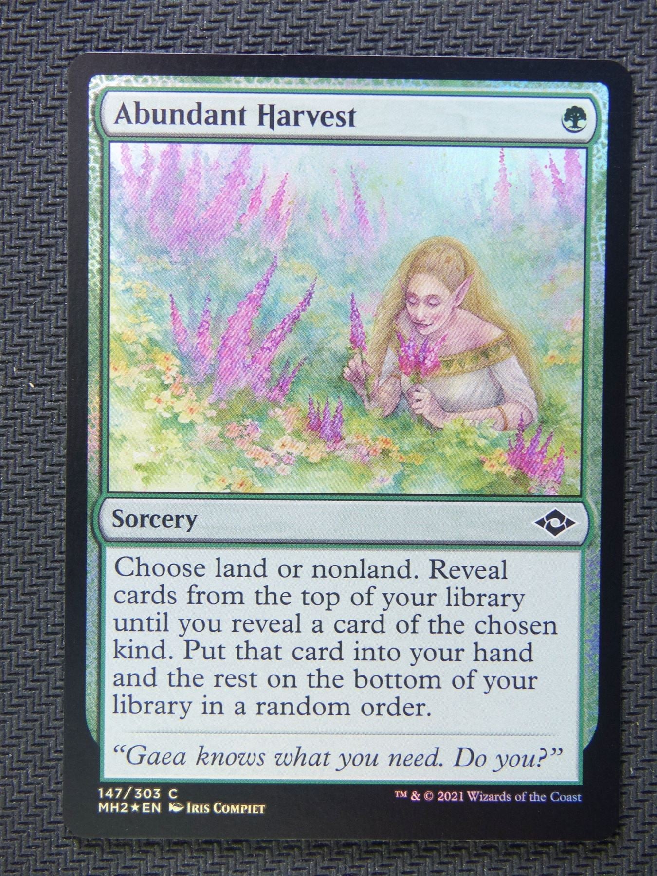 Abundant Harvest Foil - Mtg Card #6MI