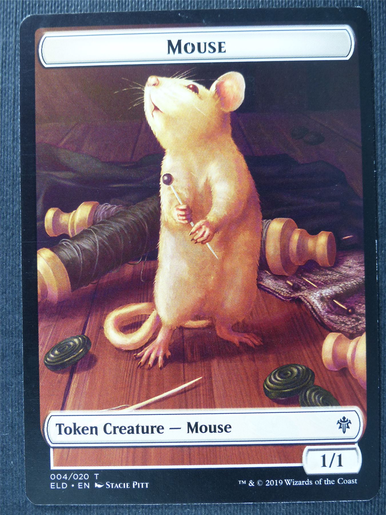 Mouse Token - Mtg Card #1WY