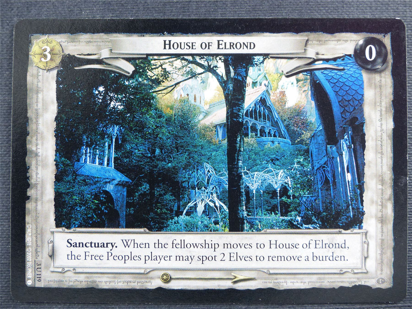 House of Elrond 3 U 119 - LotR Cards #2RH