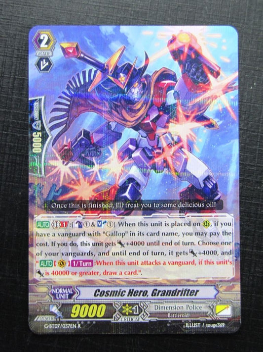 Vanguard Cards: COSMIC HERO, GRANDRIFTER G-BT07 R # 22G23