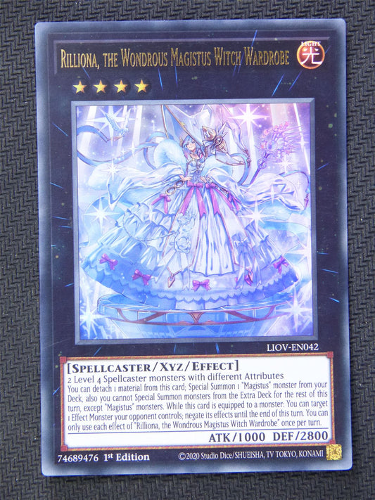 Rilliona Wondrous Witch Wardrobe LIOV - Ultra Rare - Yugioh Card #5IR