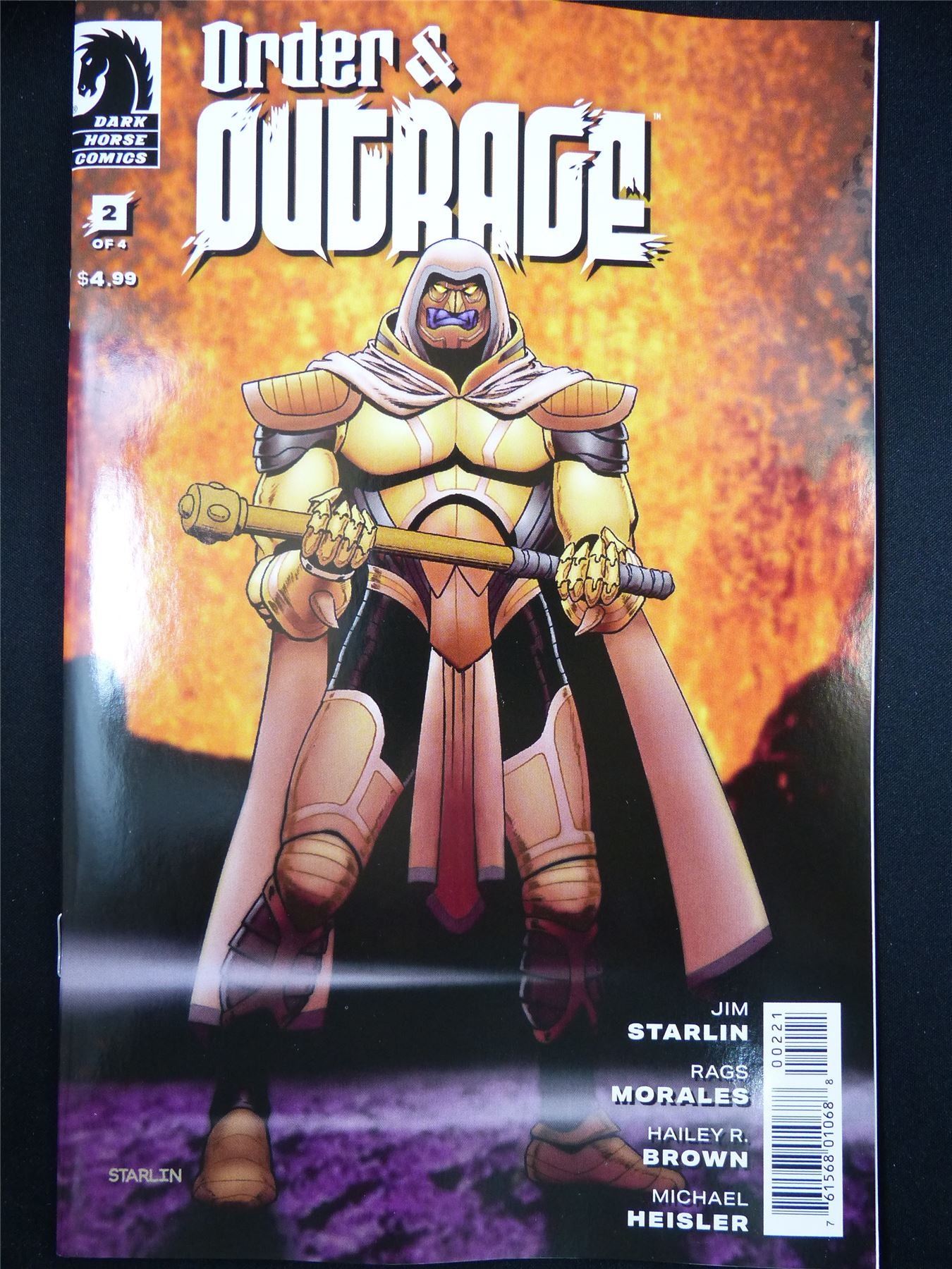 ORDERS & Outrage #2 - Apr 2023 Dark Horse Comic #21X