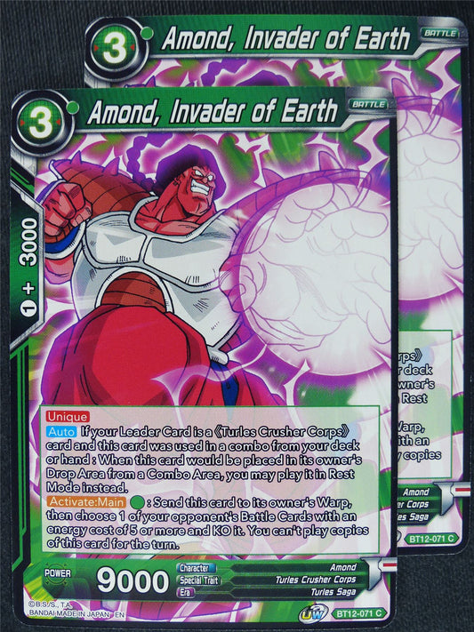 Amond Invader of Earth x2 #PO