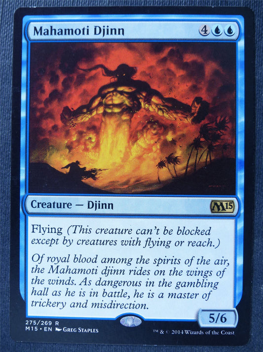 Mahamoti Djinn - Mtg Card #4SN