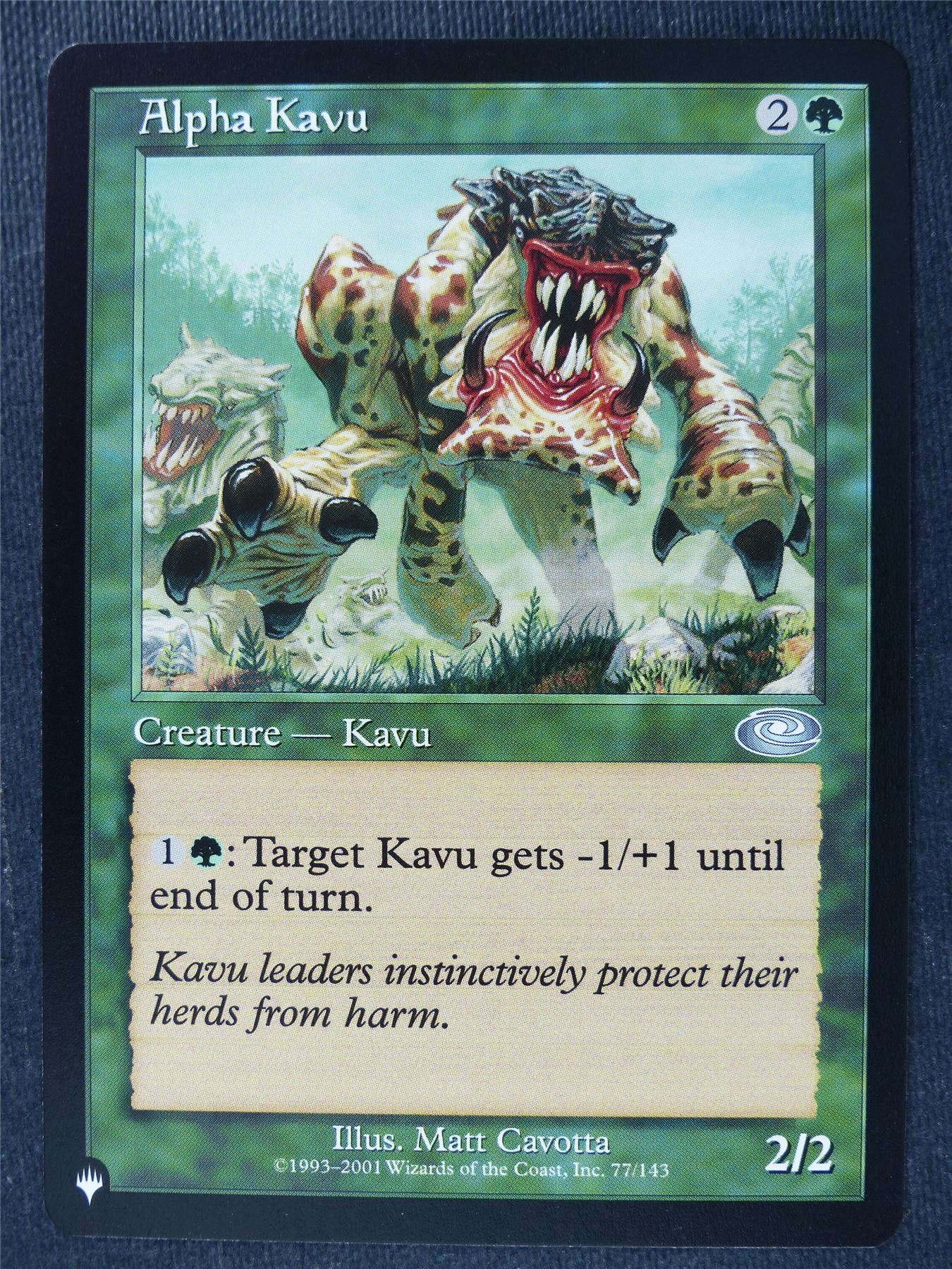 Alpha Kavu - Mtg Magic Cards #1S8
