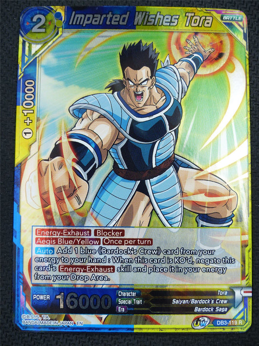 Imparted Wishes Tora DB3 R - Dragon Ball Super Card #60N