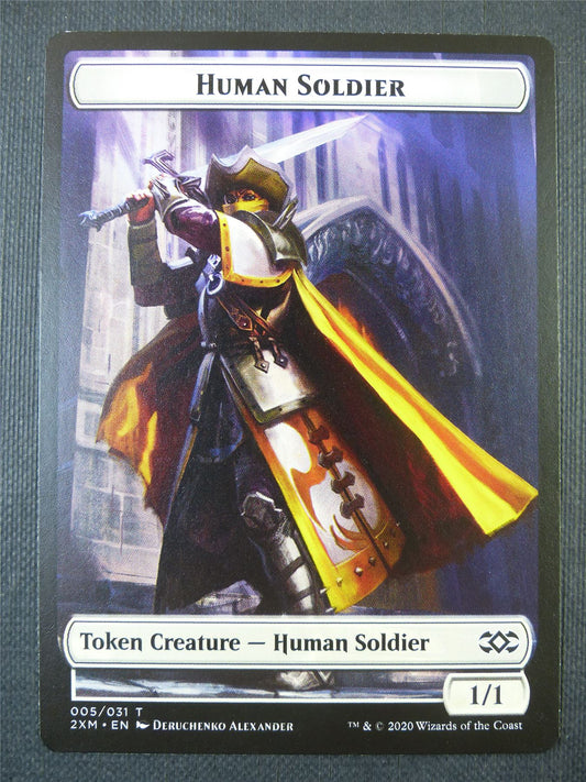 Human Soldier Token - Mtg Card #607