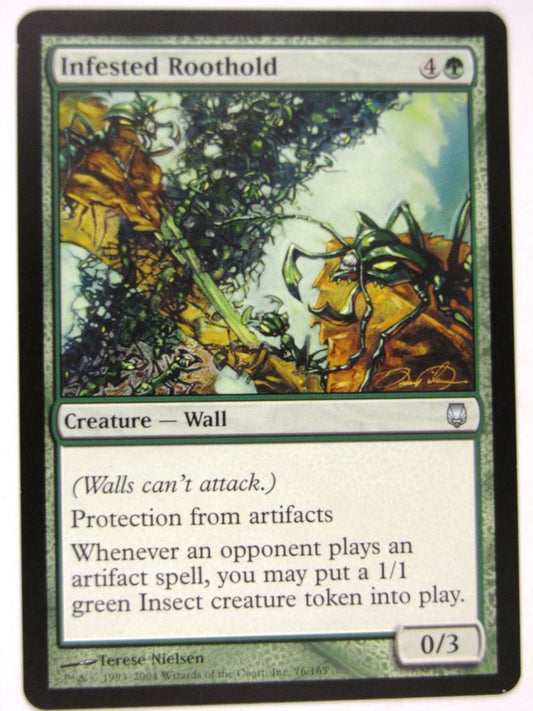 MTG Magic: the Gathering Cards: INFESTED ROOTHOLD: DST