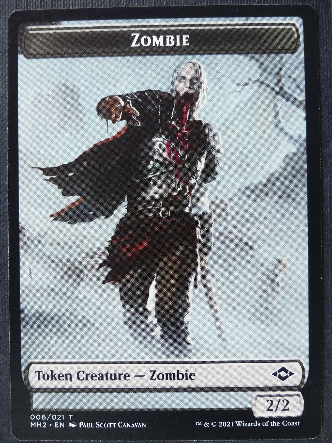 Zombie Token - Mtg Card #3U8