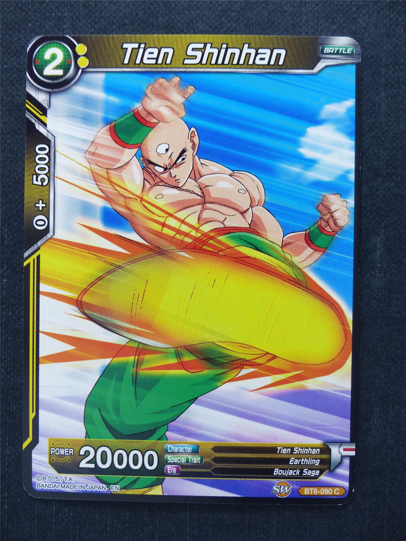 Tien Shinhan - Dragon Ball Super Cards #7Z