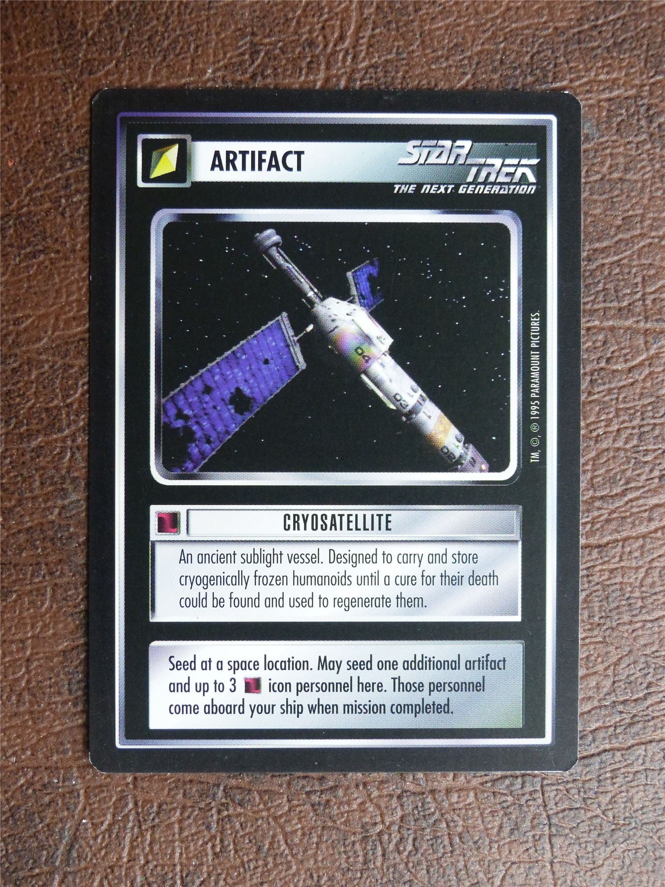 Cryosatellite - Star Trek CCG TCG Card #ZN