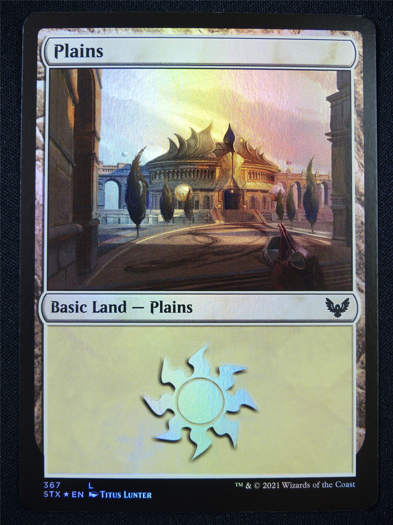 Plains 367 Foil - Mtg Card #220