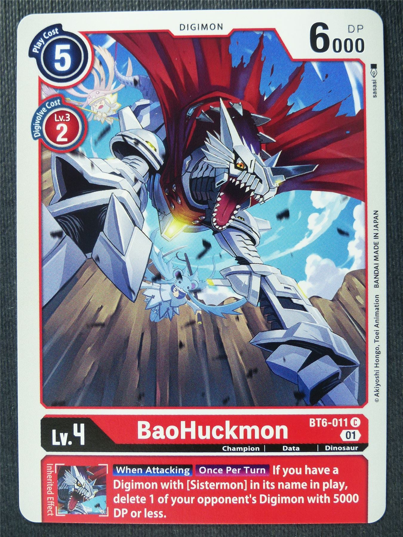 BaoHuckmon BT6-011 C - Digimon Card #4IW