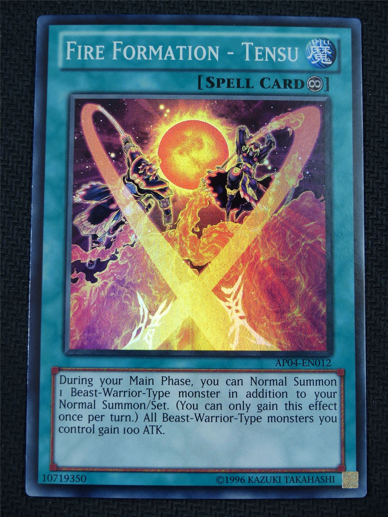 Fire Formation - Tensu AP04 Super Rare - Yugioh Card #5RP