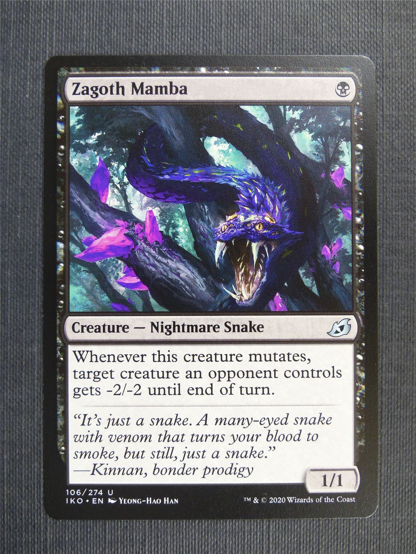 Zagoth Mamba - IKO Mtg Card