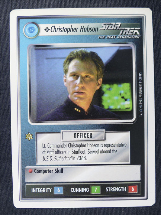 Christopher Hobson - NG - Star Trek Cards #12E