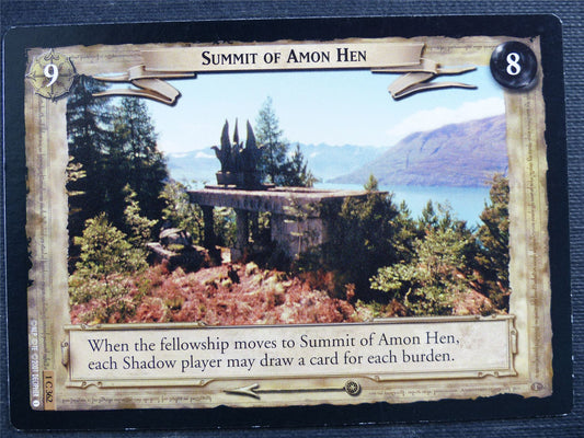 Summit of Amon Hen 1 C 362 - LotR Card #46O