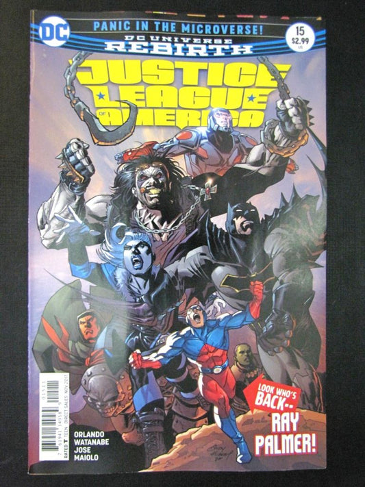 JUSTICE LEAGUE OF AMERICA #15 - DECEMBER 2017 - DC Comic # 2J82