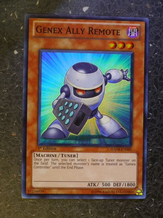 Yugioh Cards: GENEX ALLY REMOTE HA04 SUPER RARE # 3B18