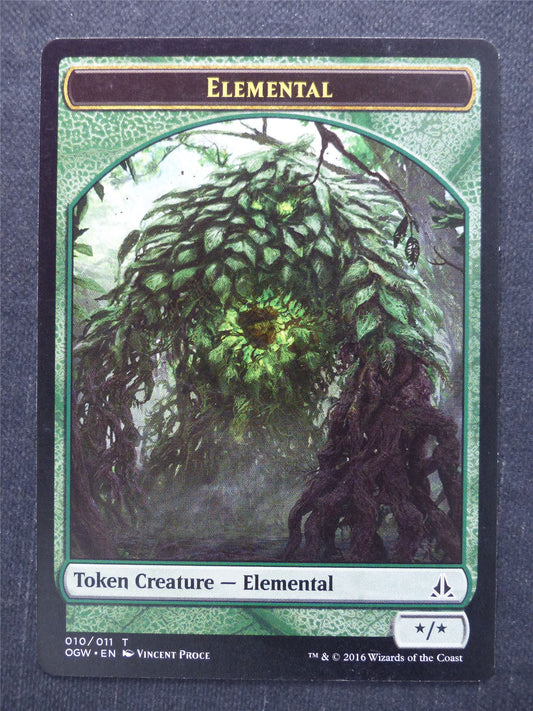 Elemental Token - Mtg Magic Card #AG