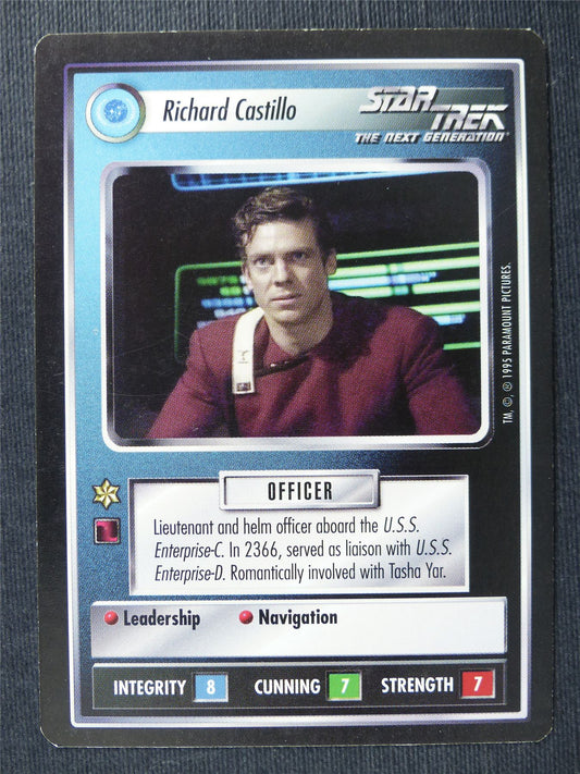 Richard Castillo - NG - Star Trek Cards #TS