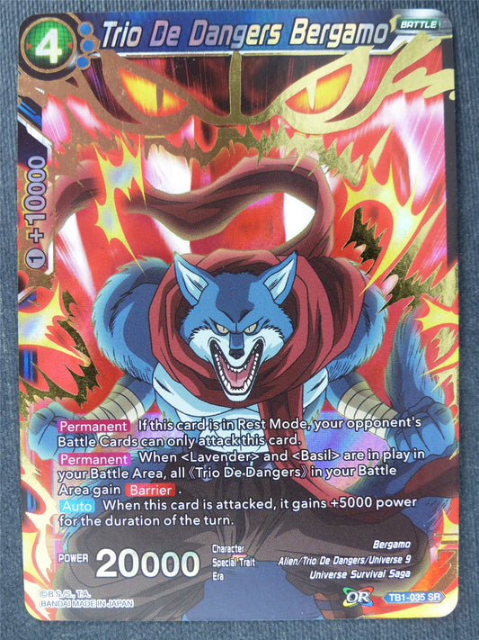 Trio De Dangers Bergamo SR - Dragon Ball Super Cards #O7