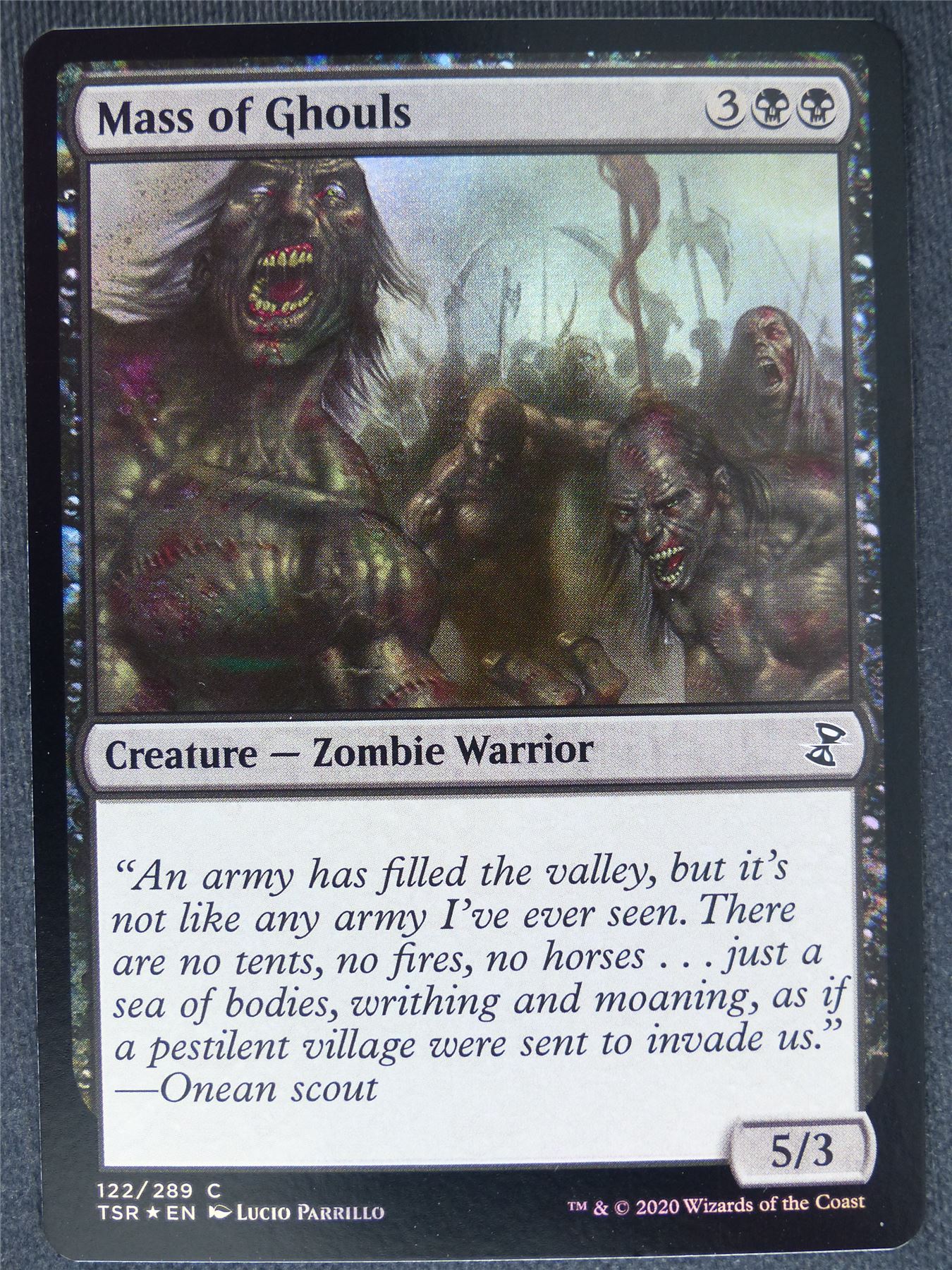 Mass of Ghouls Foil - Remastered - Mtg Magic Cards #PA