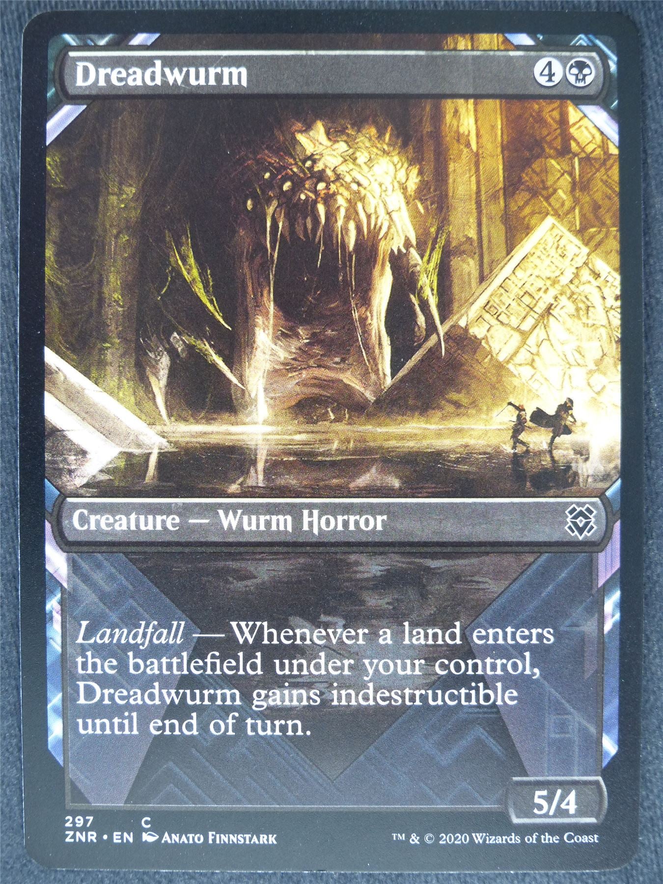 Dreadwurm Showcase Mint - Mtg Magic Cards #2V