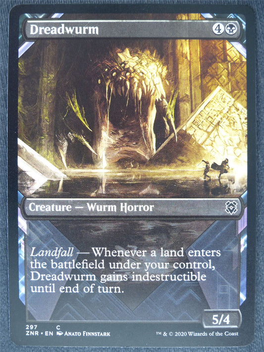 Dreadwurm Showcase Mint - Mtg Magic Cards #2V