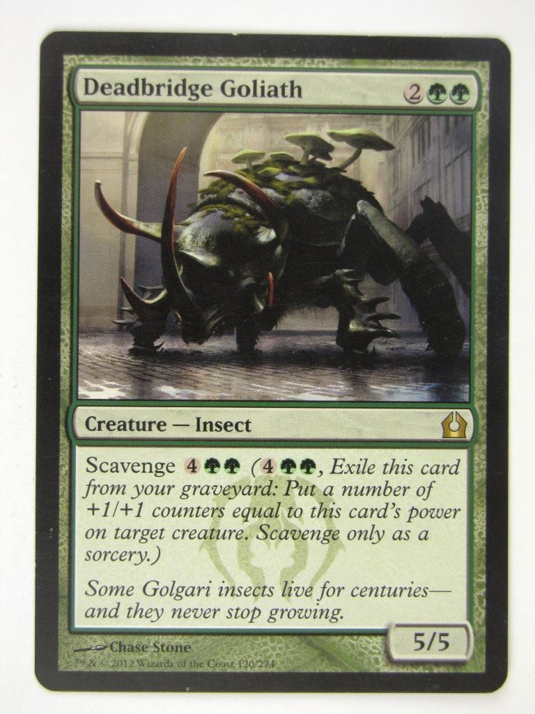 MTG Magic Cards: DEADBRIDGE GOLIATH played # 17C57