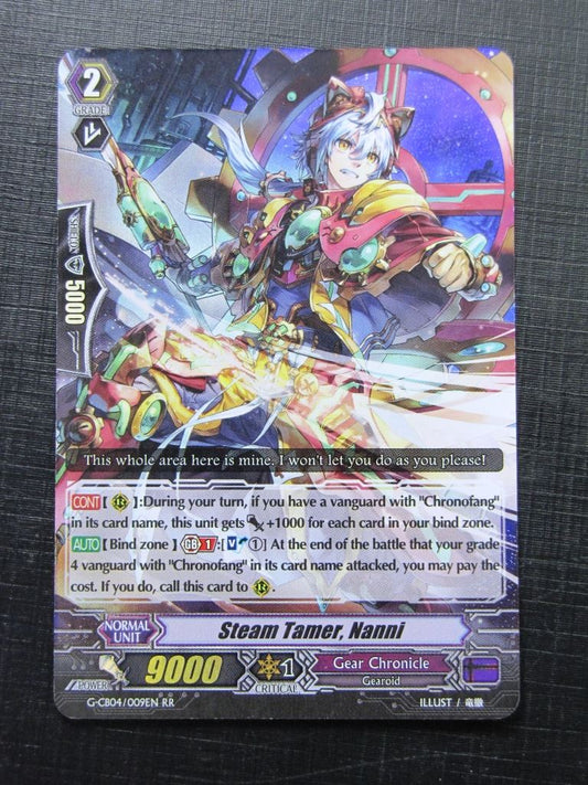 Steam Tamer Nanni G-CB04 RR - Vanguard Card # 10H32