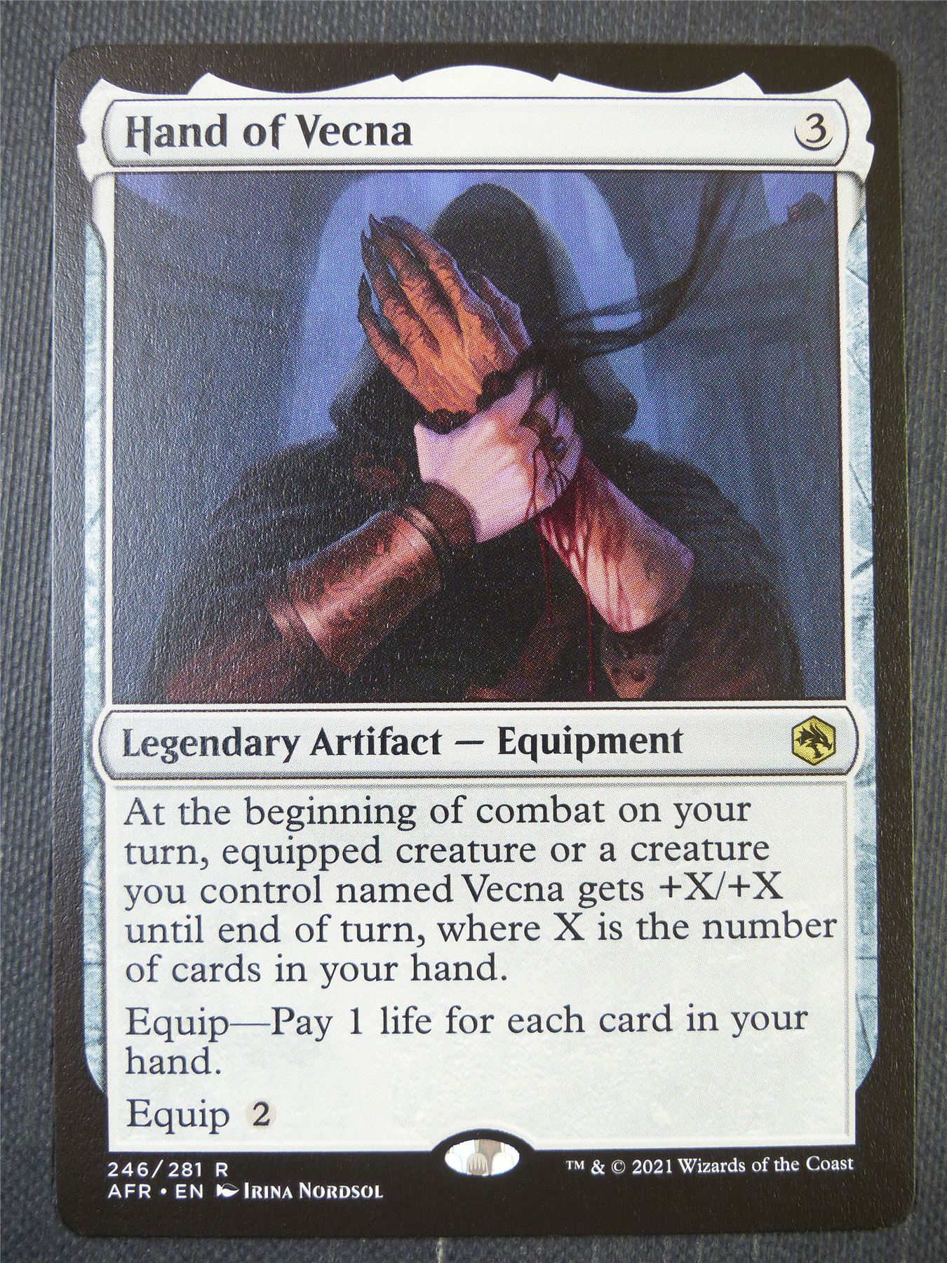 Hand of Vecna - Mtg Card #Q2