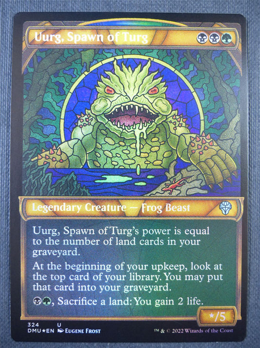 Uurg Spawn of Turg Showcase Foil - Mtg Card #8TB