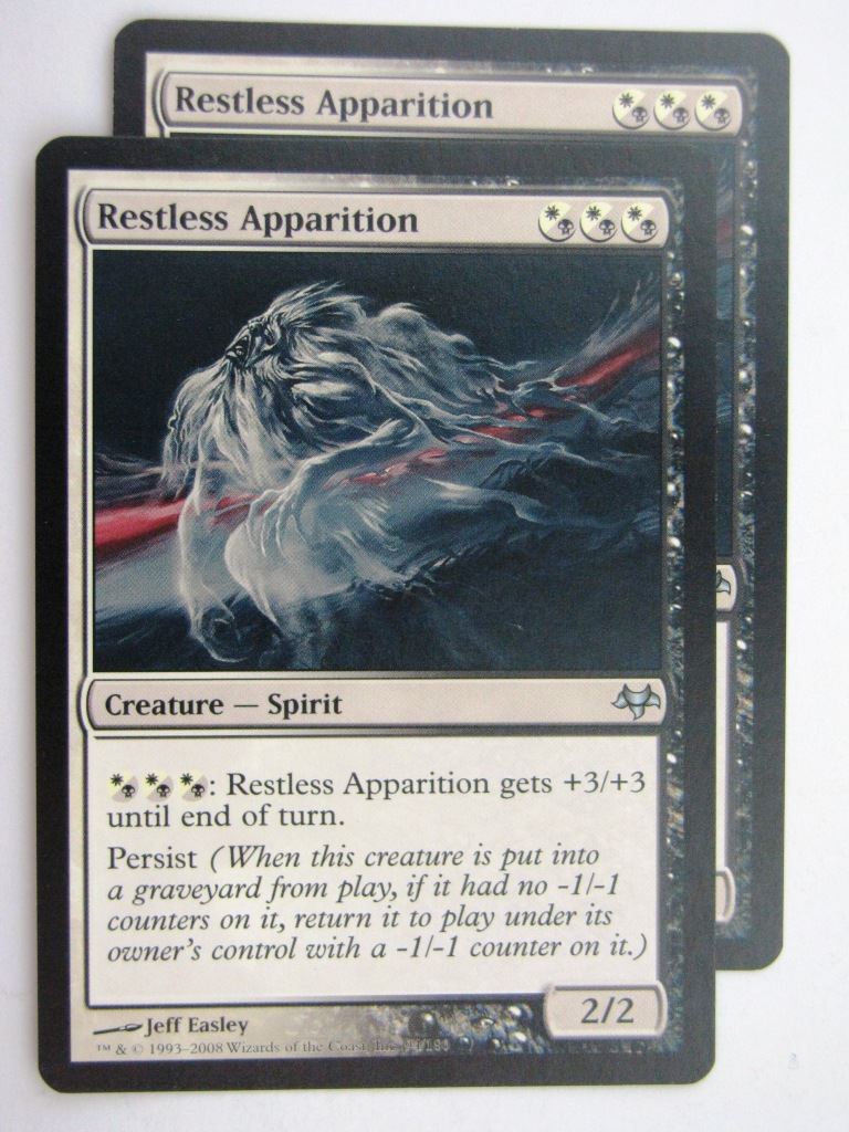 MTG Magic Cards: RESTLESS APPARITION x2 # 27D31