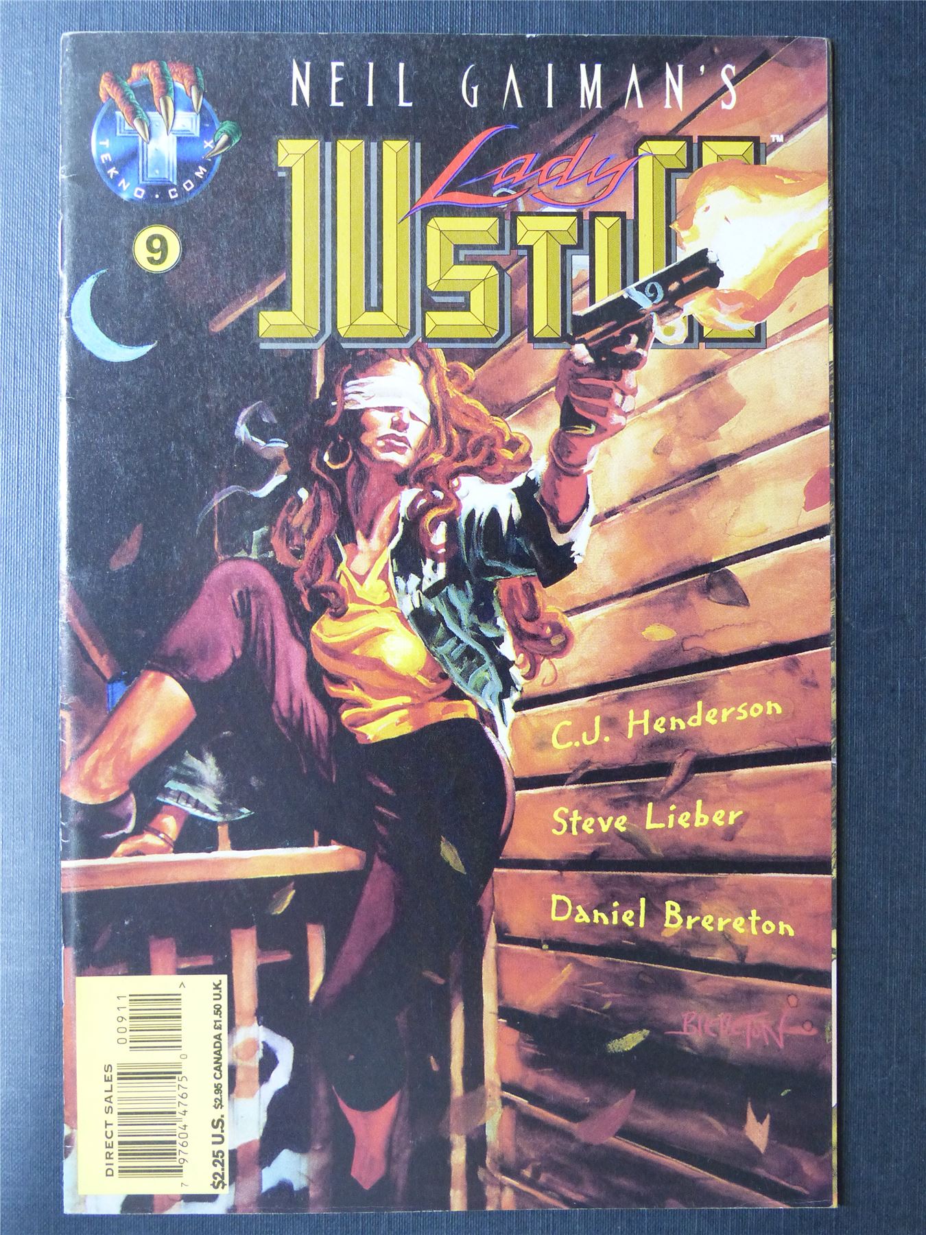 LADY Justice #9 - Entertainment Comics #N7