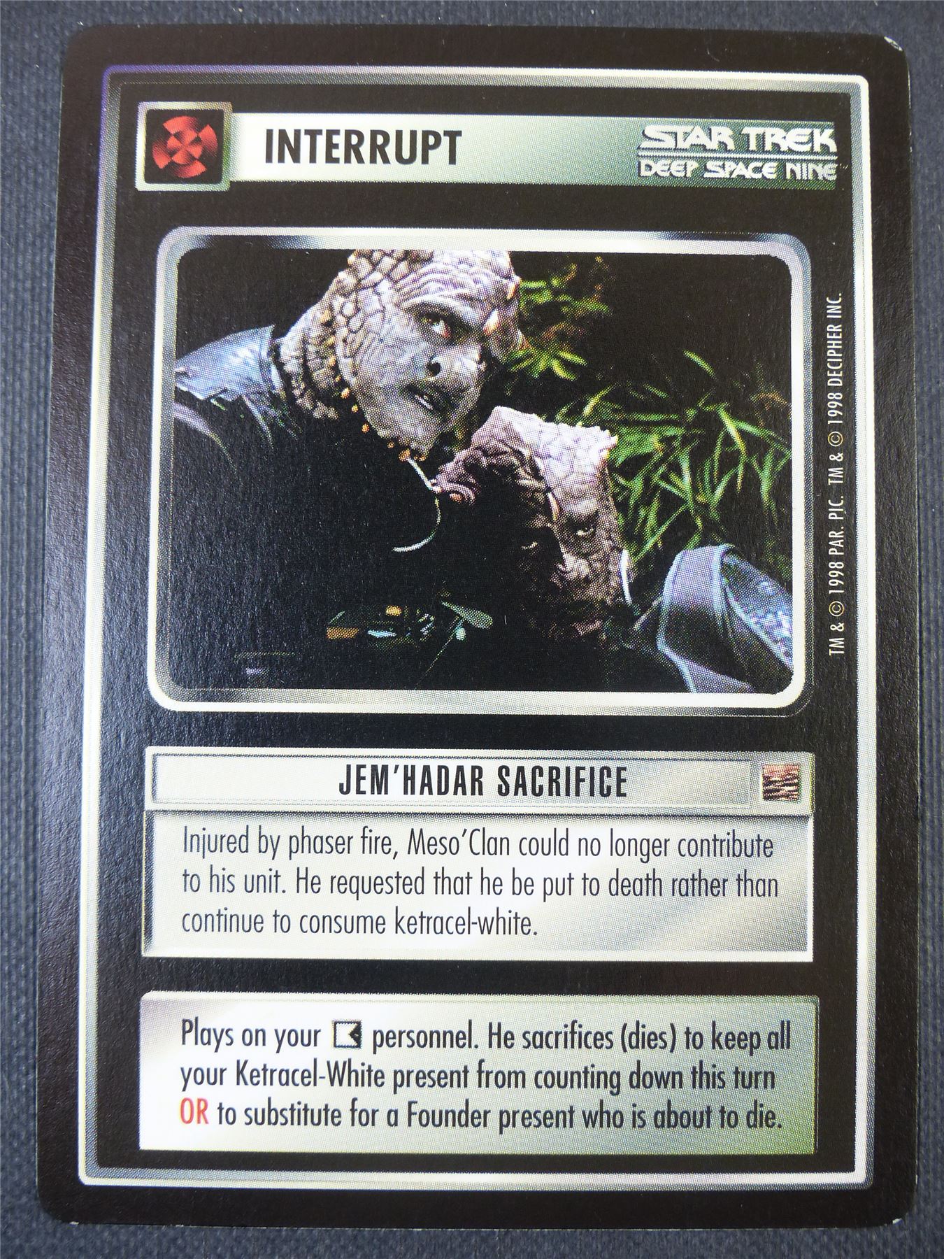 Jem'Hadar Sacrifice - DS9 - Star Trek Card #67X