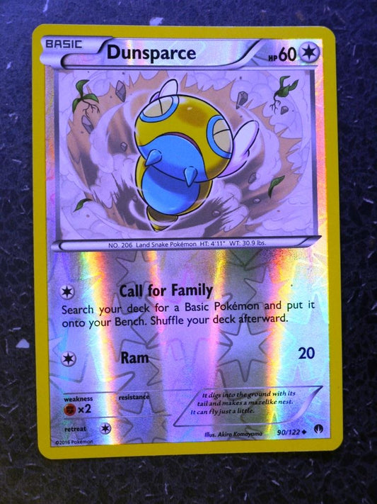 Pokemon Cards: DUNSPARCE 90/122 REVERSE HOLLOW # 4G87