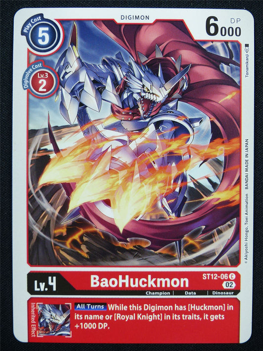 BaoHuckmon ST12-06 C - Digimon Card #18T