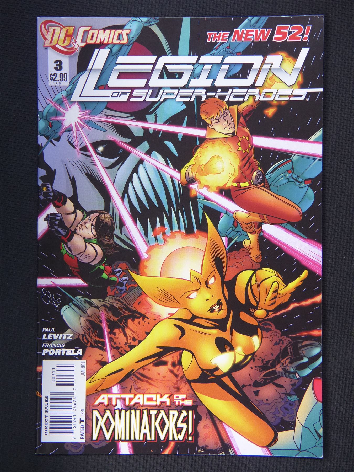 LEGION of Superheroes #3 2012 - DC Comic #6BZ