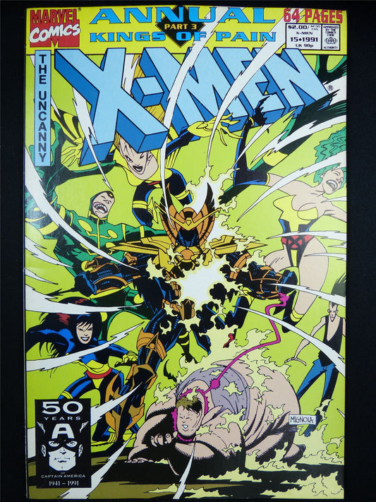 The Uncanny X-MEN Annual Kings of Pain #15 - Marvel Comic #1F9