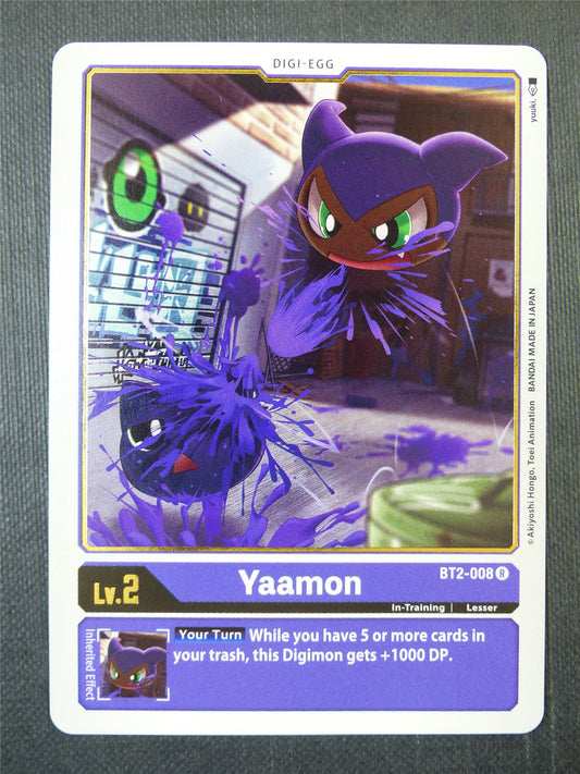 Yaamon BT2-008 R - Digimon Card #904