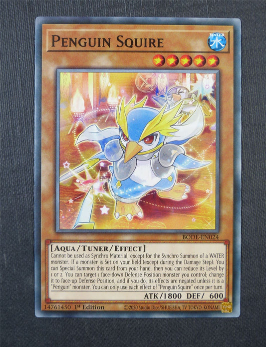 Penguin Squire BODE 1st Ed - Yugioh Card #5GD