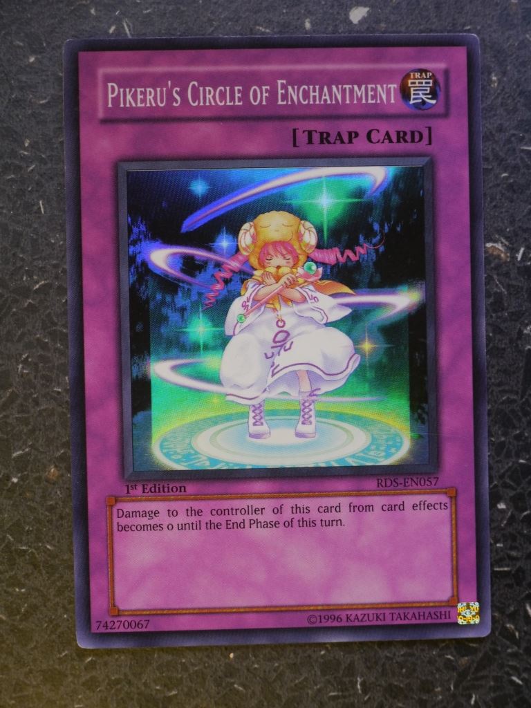 Yugioh Cards: PIKERU'S CIRCLE OF ENCHANTMENT RDS SUPER RARE # 9C61